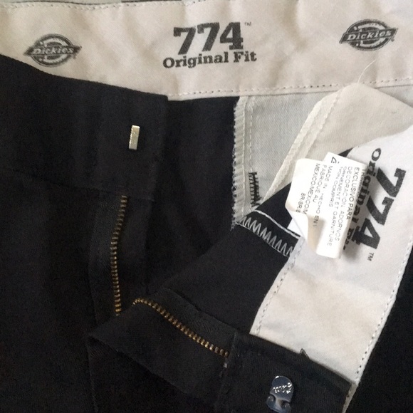 Women’s black Dickies work pants - Picture 3 of 4